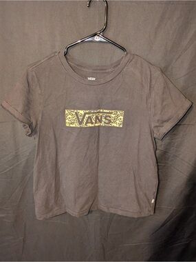 Vans Leopard Box Logo Tee